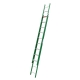 Commercial push up extension ladder